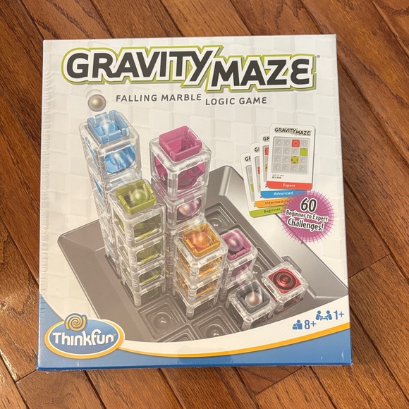 ThinkFun Gravity Maze Falling Marble Logic Game - Picture 1 of 6